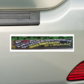 Snoeierstok Bumpersticker (Op auto)