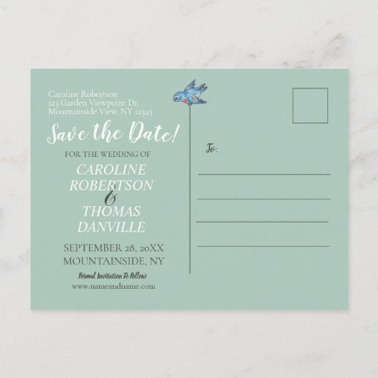 Snoeizoenen flora dierentuin Oostenrijk   Aankondigingskaart (Achterkant)