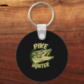 Snoek jager sleutelhanger (Voorkant)