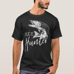 Snoek Jager Vissen Visser Snoek T-shirt