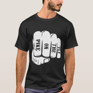Snoek knokkels - Snoek in de fly T-shirt