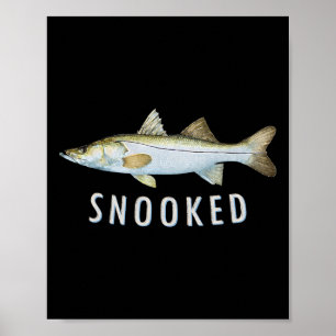 Snoek vissen Zoutwater Kust gewone snoek vissen Poster