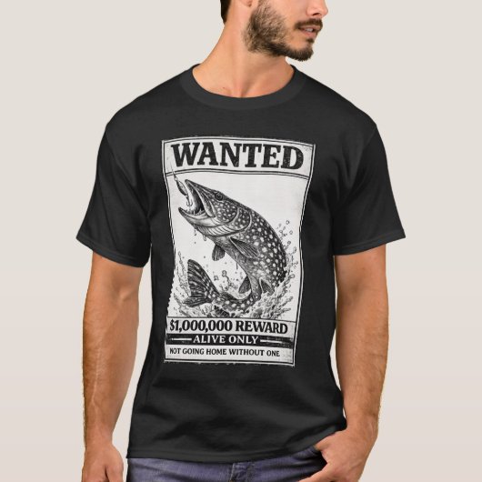 Snoekhemd voor visliefhebbers t-shirt (Voorkant)
