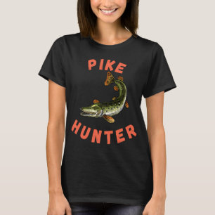 Snoekjager, Grote Noordelijke Snoek, Vissen T-shirt