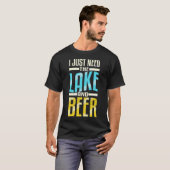 Snoekvisprint T-shirt (Voorkant volledig)