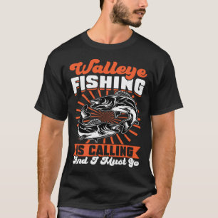 Snoekvissen Is Aan Het Lokken Snoekjager T-shirt