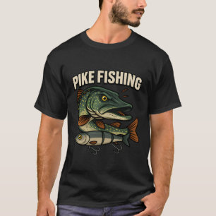 Snoekvissen met swimbait t-shirt
