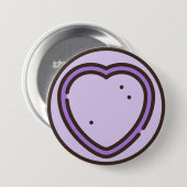 snoep-1 ronde button 7,6 cm (Voorkant /achterkant)