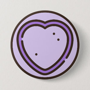 snoep-1 ronde button 7,6 cm