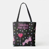 snoep 3D afbeelding, meisjesachtig, fantastisch, c Tote Bag (Achterkant)