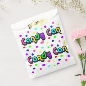 Snoep-aangepaste draagtas bedankzakje (Gezegeld)