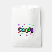 Snoep-aangepaste draagtas bedankzakje (Voorkant)