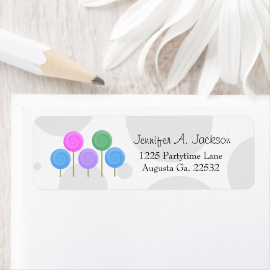 Snoep Adresetiketten Etiket (Insitu)