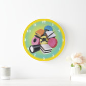 Snoep Allsorts. Grote wandklok (Huis)