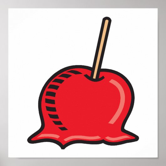 snoep appel poster (Voorkant)