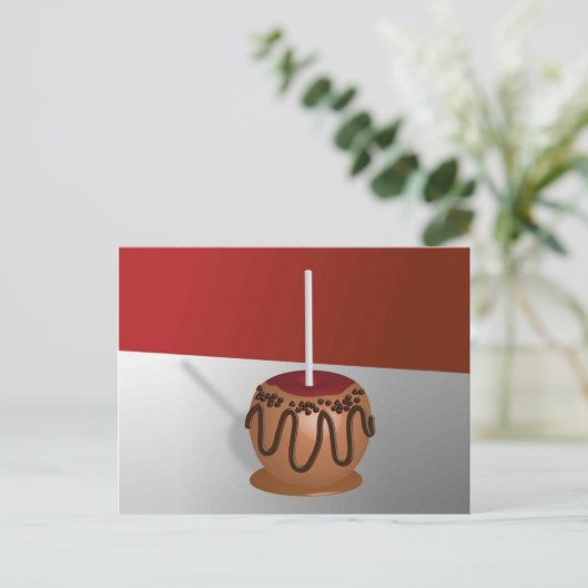 Snoep Apple Briefkaart (Staand voorkant)
