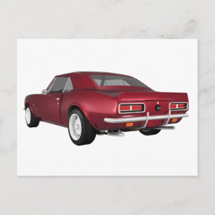 Snoep Apple Camaro SS: 3D-model: Briefkaart