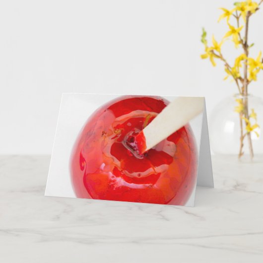 Snoep Apple-kaarten Kaart (Gele Bloem)