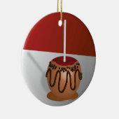 Snoep Apple Keramisch Ornament (Rechts)