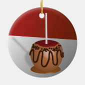 Snoep Apple Keramisch Ornament (Achterkant)