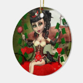 Snoep Apple Love Gothic Lolita Round Ornament (Links)