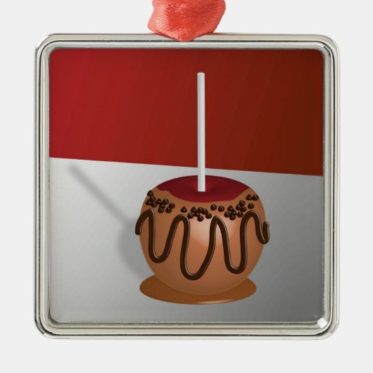 Snoep Apple Metalen Ornament (Voorkant)