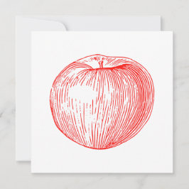 Snoep Apple Red Letterpress Apple