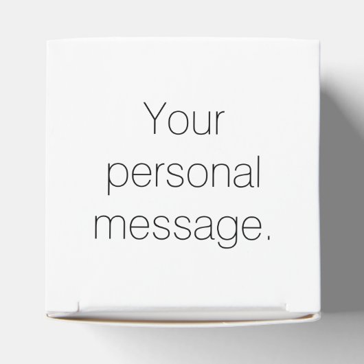 Snoep Apple Red Letterpress Apple Bedankdoosjes (Bovenkant)