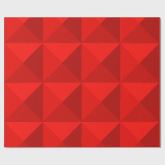 Snoep Apple Red Pyramiden Cadeaupapier (Vlak)