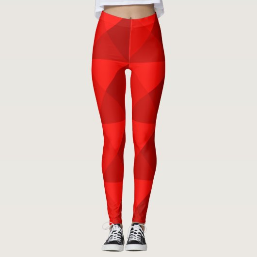 Snoep Apple Red Pyramiden Leggings (Voorkant)