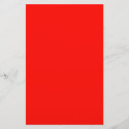 Snoep Apple Red Solid Color Briefpapier