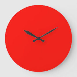 Snoep Apple Red Solid Color Grote Klok