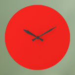 Snoep Apple Red Solid Color Grote Klok<br><div class="desc">Snoep Apple Red Solid Color</div>