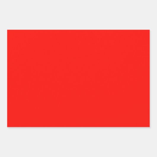 Snoep Apple Red Solid Color Inpakpapier Vel (Voorkant 2)