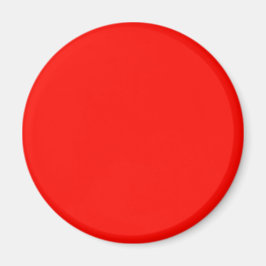 Snoep Apple Red Solid Color Magneet