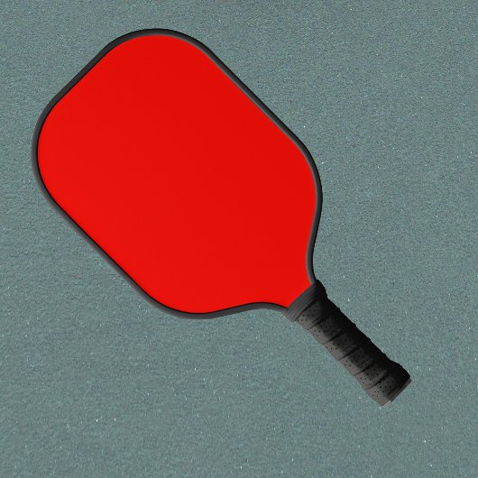 Snoep Apple Red Solid Color Pickleball Paddle