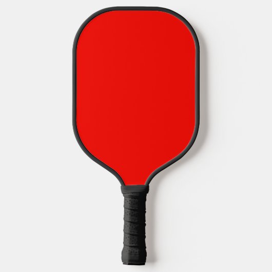 Snoep Apple Red Solid Color Pickleball Paddle (Achterkant)