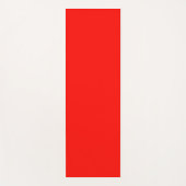 Snoep Apple Red Solid Color Yogamat (Voorkant)