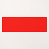 Snoep Apple Red Solid Color Yogamat (Voorkant (horizontaal))