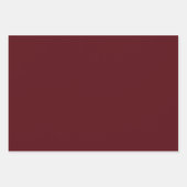 Snoep Apple Rode Herfst Herfst Seizoen Effen Kleur Inpakpapier Vel (Voorkant 3)