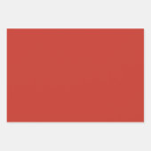 Snoep Apple Rode Herfst Herfst Seizoen Effen Kleur Inpakpapier Vel (Voorkant 2)