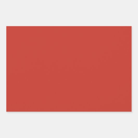 Snoep Apple Rode Herfst Herfst Seizoen Effen Kleur Inpakpapier Vel (Voorkant 2)