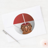 Snoep Apple Ronde Sticker (Envelop)