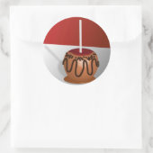 Snoep Apple Ronde Sticker (Tas)