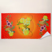 Snoep Apple Sunshine & Dew Druppels Strandlaken (Voorkant)