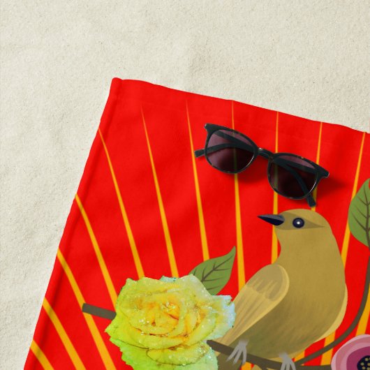 Snoep Apple Sunshine & Dew Druppels Strandlaken (In situ)