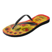 Snoep Apple Unisex Sunflower Teenslippers (Schuin)