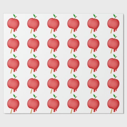 Snoep Apple Wrapping Paper Cadeaupapier (Zoom)