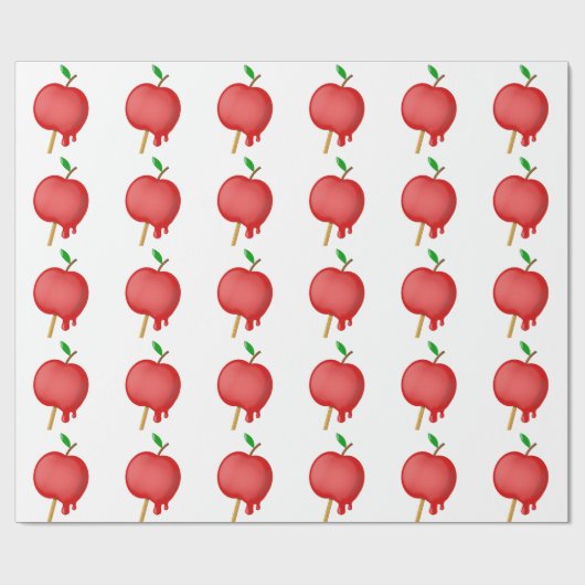 Snoep Apple Wrapping Paper Cadeaupapier (Vlak)