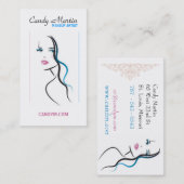 Snoep - Artistisch Visitekaartje Makeup (Voorkant / Achterkant)